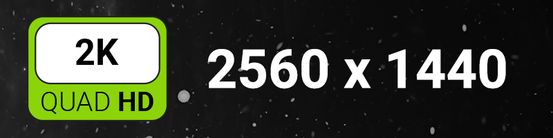 QHD (2560 x 1440 pixels) | Megekko Academy